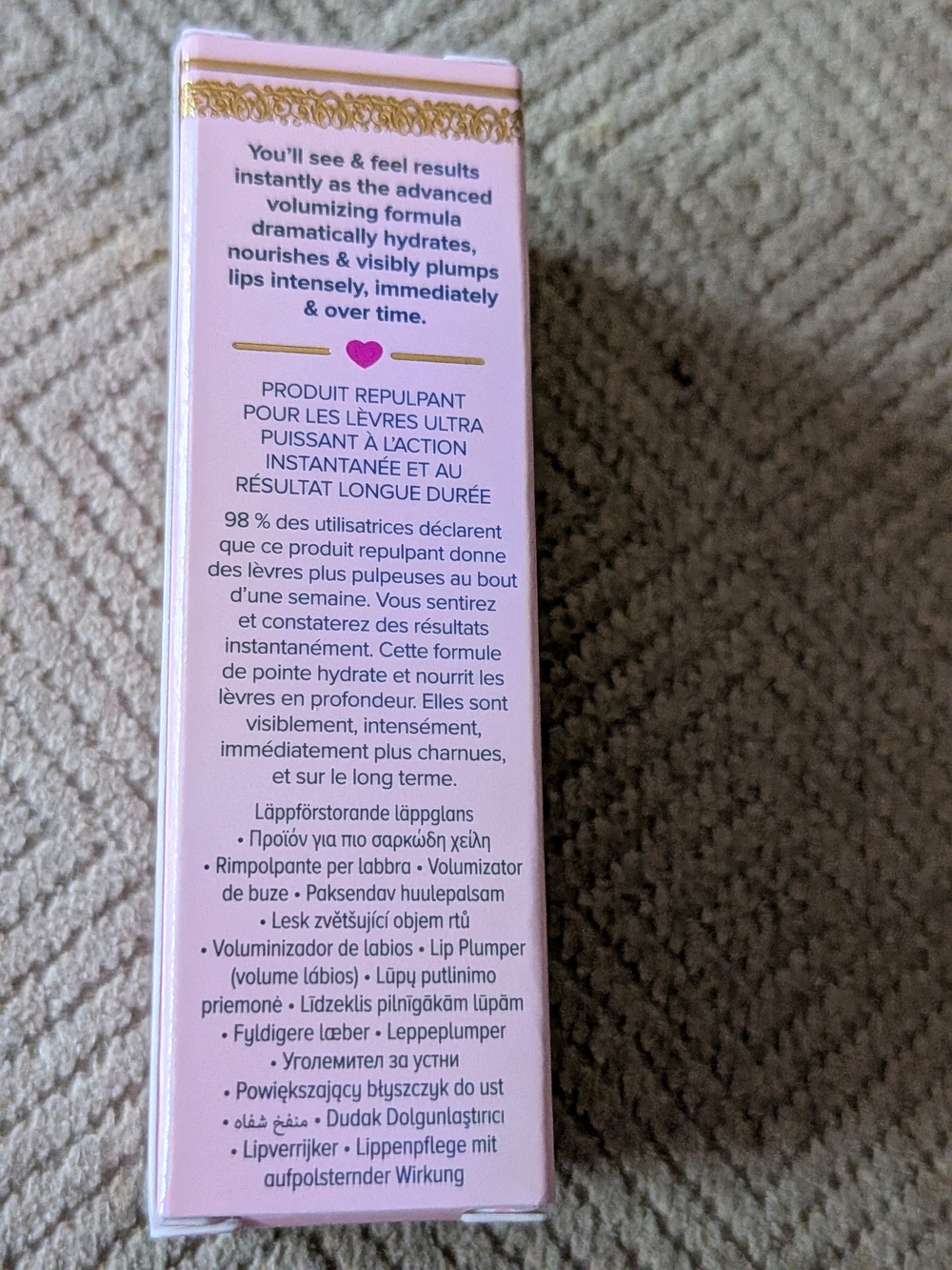 Too Faced Lip Injection Maximum Plump Lip Plumper - Pink - Picture 4 of 5